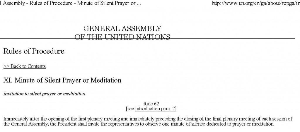 UN-Gen-Assembly-Rules-of-Procedure-Minute-of-Silent-Prayer-or-Meditation-rule-62