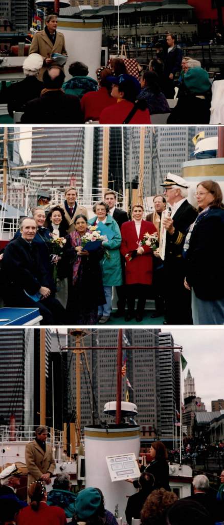 1992-10-oct-25-dedication-usa-presidential-yatch-as-sri-chinmoy-peace-yacht-honey-fitz-from-jfk-time